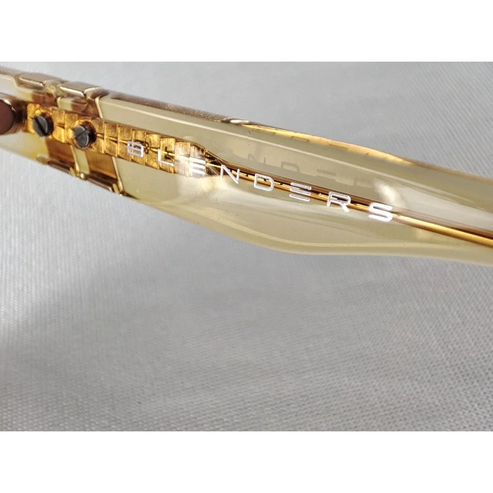 Blenders Deion Sanders Coach Prime Sunglasses Polarized Champagne‎ Gold Mirror